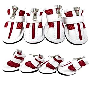 Nunbell Köpek Ayakkabısı No:4 Xl  KIRMIZI