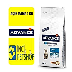 Advance tavuklu yetişkin  Kedi Maması 1 Kg (AÇIK PAKET)