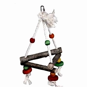 EASTLAND İPLİ AHŞAP KUŞ OYUNCAĞI 26 CM