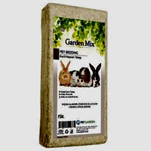 Garden Mix Rodent Wood Shavings Doğal Kemirgen Çam Talaşı 15 Lt