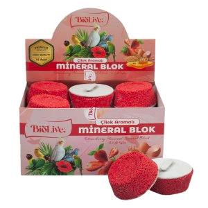BİOLİVE ÇİLEKLİ MİNERAL BLOK